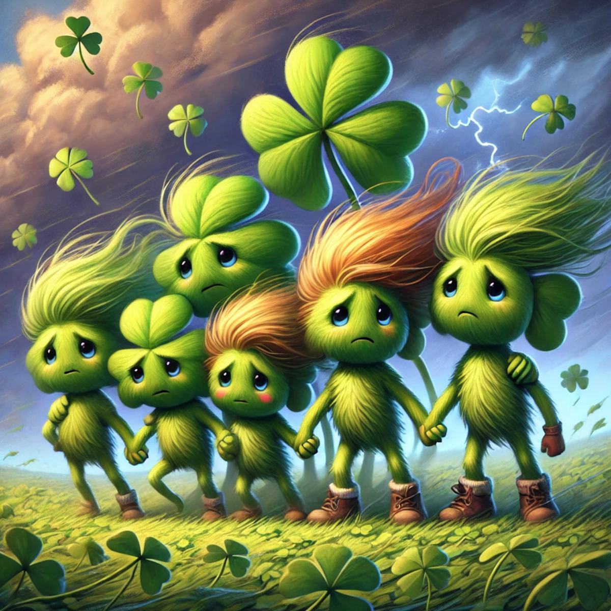 Le petit trèfle à quatre feuilles