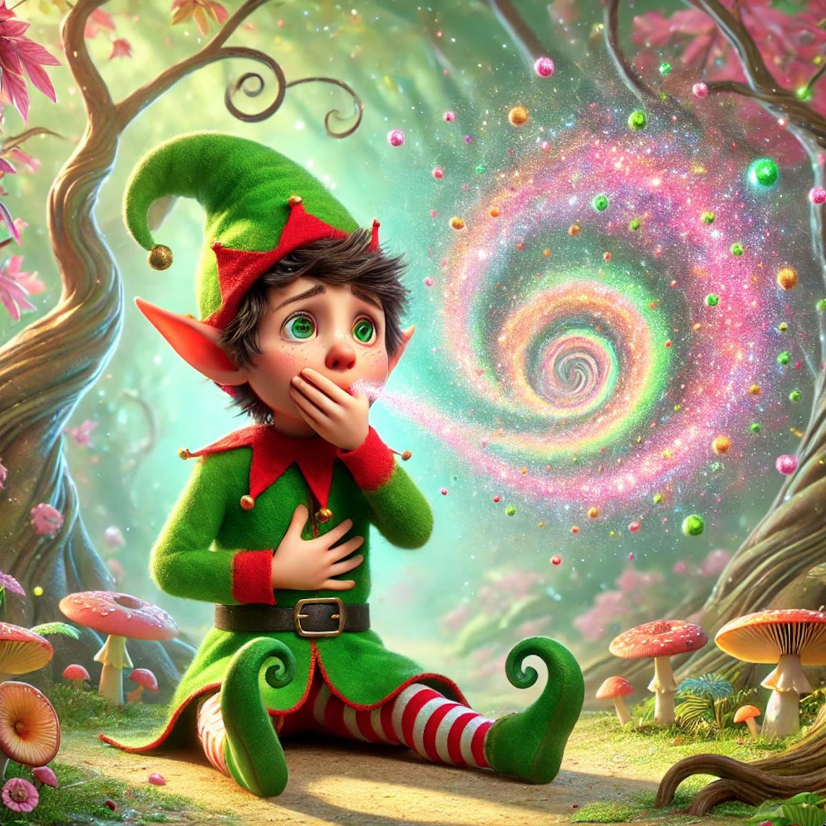 Le Lutin farceur et le Hoquet magique