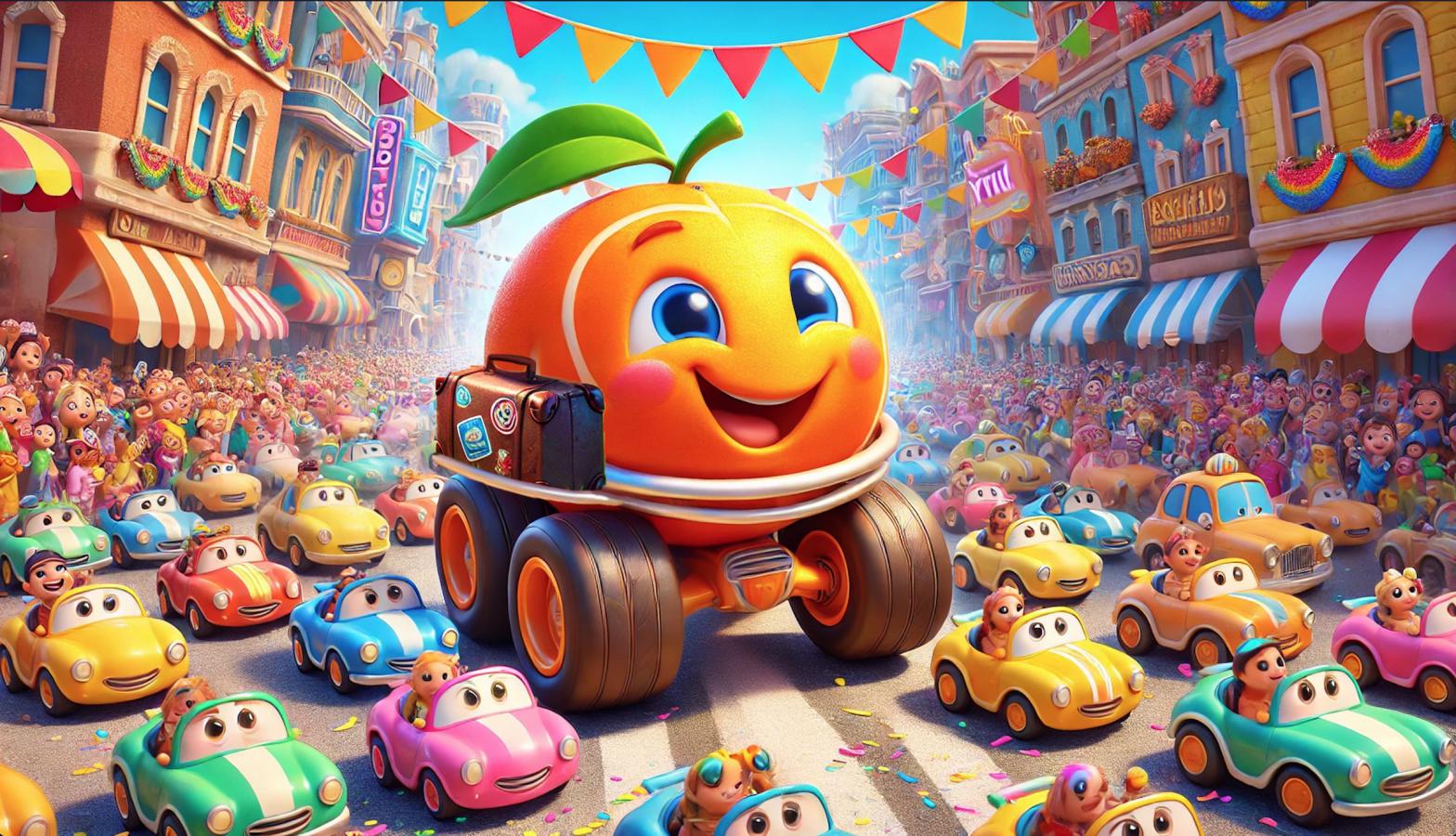 La voiturette orange et le chemin de la confiance