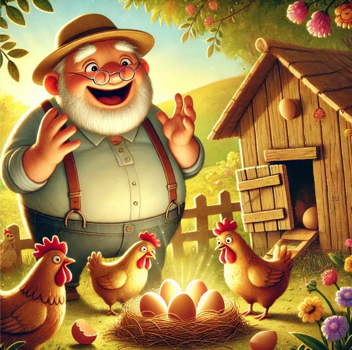 Le Viel homme et la Fée des plumes